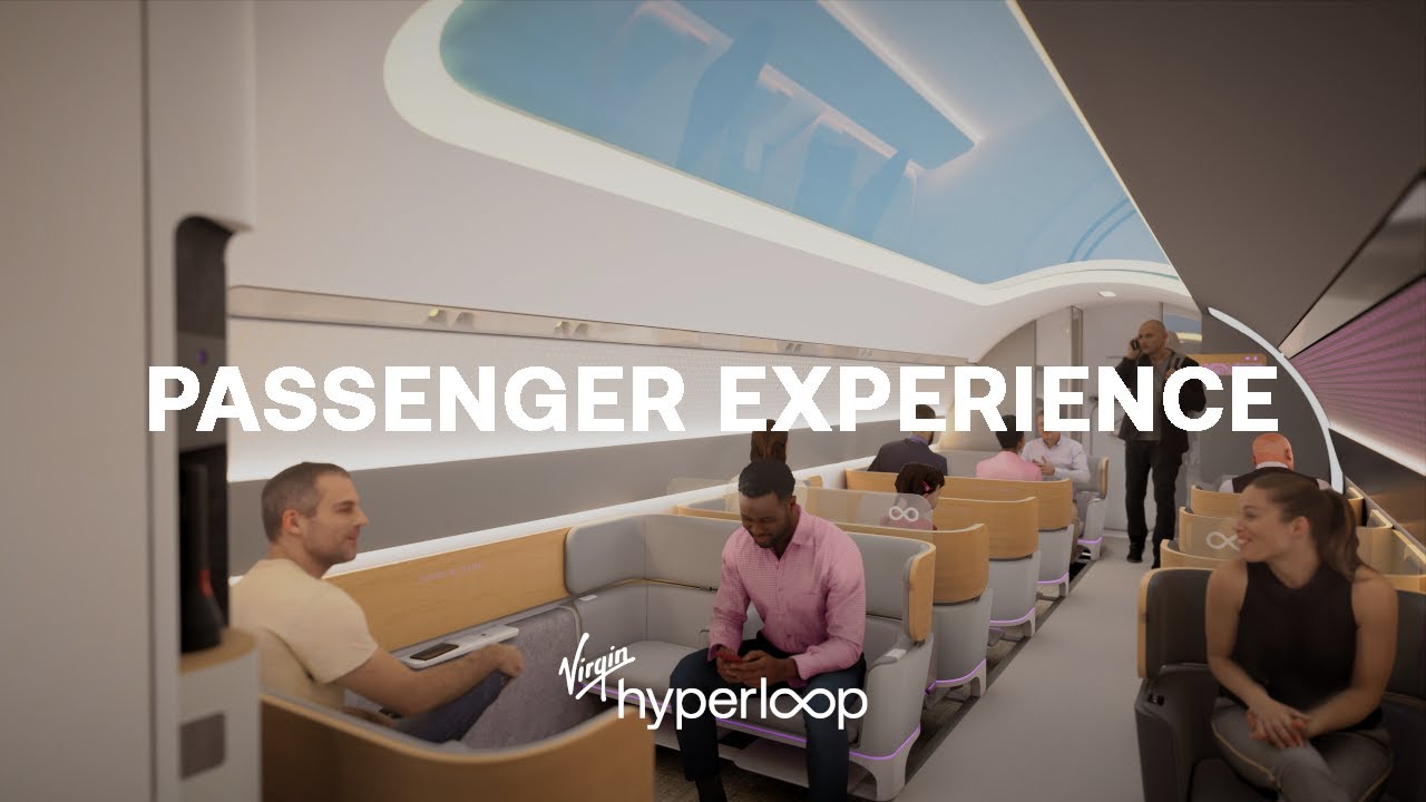 Vídeo mostra como será viajar de Hyperloop em 2030 - RC 8:32