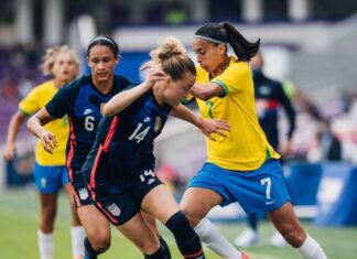 Brasil perde para os Estados Unidos na SheBelieves Cup