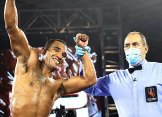 Boxe: Esquiva Falcão arrasa adversário e segue invicto com 28 vitórias