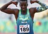 Atletismo: Gabriel Constantino é prata na França