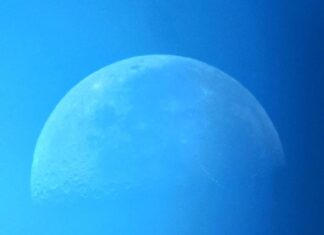 Lua em fase de última quadratura