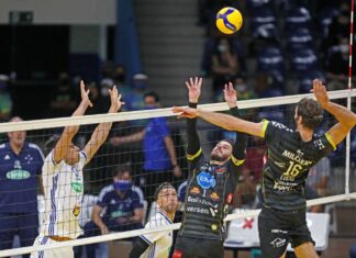 Semifinais da Copa do Brasil masculina de vôlei serão realizadas nesta quinta-feira