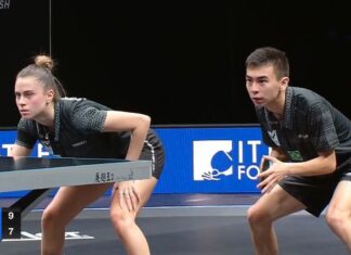Bruna Takahashi e Vitor Ishiy sobem 32 posições no ranking mundial
