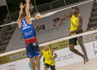 Evandro e Guto são vice-campeões de vôlei de praia em Doha