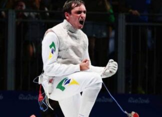 Esgrimista Guilherme Toldo se classifica para Olimpíada de Tóquio