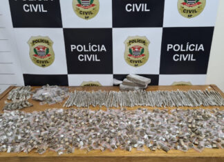 Polícia Civil e GCM apreendem grande quantidade de drogas no Santa Eliza