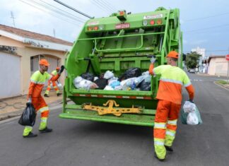 Coleta de lixo será normal e Saúde manterá plantões no feriado em Rio Claro