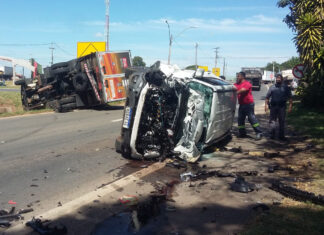 Colisão ocorre na SP 127 na manhã desta quarta-feira