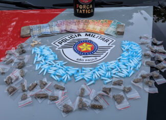 Drogas são apreendidas pela PM no Jardim Hipódromo