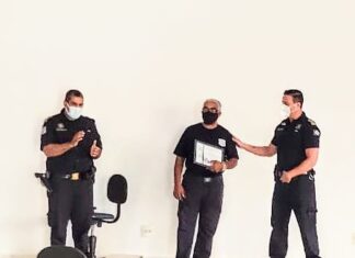 GCM Adão se aposenta após 25 anos de carreira na Guarda Civil Municipal de RC