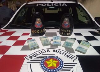Força Tática prende quadrilha que roubou quase R$ 50 mil de comércio de RC