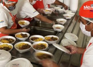 Restaurantes Bom Prato atendem normalmente no feriado desta quarta-feira