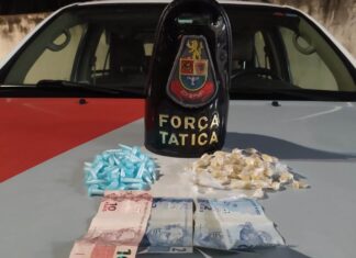 Polícia Militar prende traficante no São Miguel