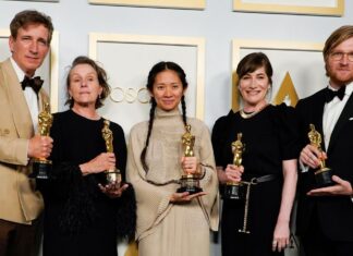 “Nomadland” leva os três principais prêmios do Oscar