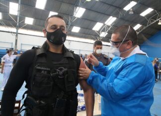 SP inicia a vacinação de agentes de segurança de todo o Estado contra o coronavírus