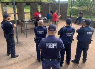 Guardas municipais de Cordeirópolis realizam curso para uso de novas armas da corporação