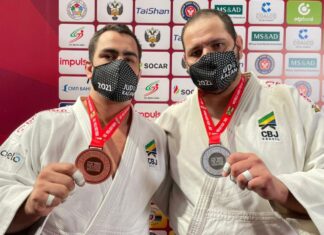 Judô do Brasil fecha Grand Slam de Kazan com 2 pratas e 3 bronzes