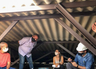 Banco do Brasil realiza vistoria técnica no Jardim das Nações