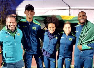 Olimpíada: equipe mista do Brasil é prata no Mundial de Revezamentos