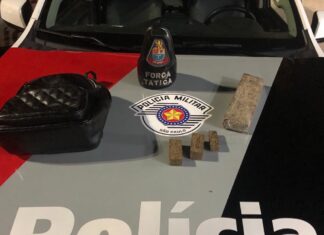 Força Tática prende mulher com maconha próximo ao PA do Cervezão