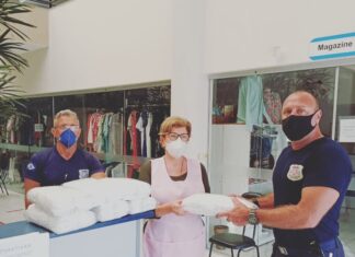 Guarda Municipal doa 560 máscaras para a Rede de Combate ao Câncer Rede de Combate ao Câncer recebe 560 máscaras da GCM