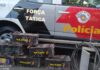 Força Tática prende homem por receptação de baterias furtadas Força Tática prende homem por receptação de baterias furtadas