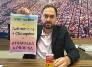Projeto prevê prisão a garotos-propaganda do Kit Covid Em Rio Claro a quase totalidade dos vereadores defende e propagandeia o uso de medicamentos sem comprovação científica contra a Covid-19.