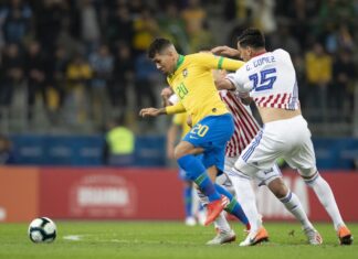 Líder, Brasil visita o Paraguai em jogo que vale marca histórica pelas Eliminatórias Líder, Brasil visita o Paraguai em jogo que vale marca histórica pelas Eliminatórias