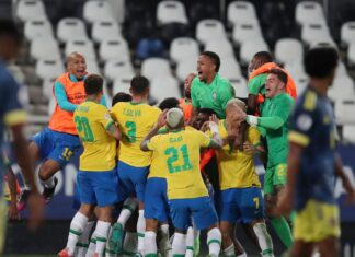 Copa América: Brasil vence Colômbia no fim em duelo com gol polêmico Copa América: Brasil vence Colômbia no fim em duelo com gol polêmico