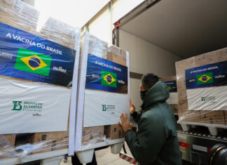SP entrega mais 2,2 milhões de doses da vacina do Butantan aos brasileiros SP entrega mais 2,2 milhões de doses da vacina do Butantan aos brasileiros