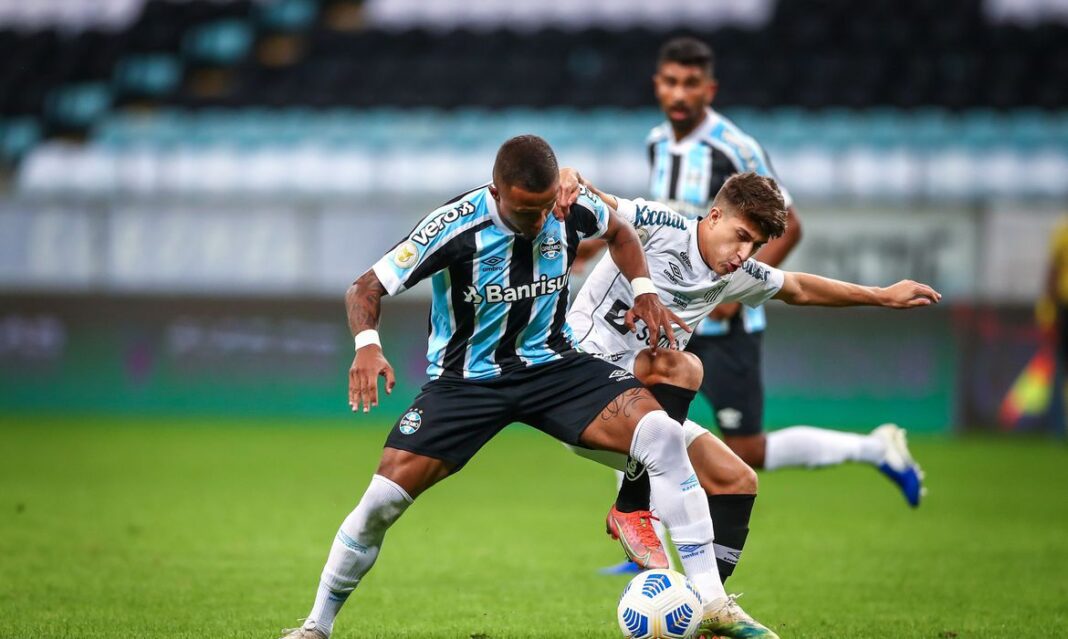 Brasileiro: Grêmio e Santos empatam em 2 a 2 em Porto Alegre