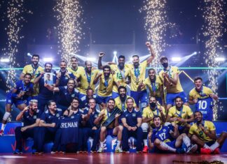 Brasil vence Polônia e é campeão da Liga das Nações de vôlei Brasil vence Polônia e é campeão da Liga das Nações de vôlei