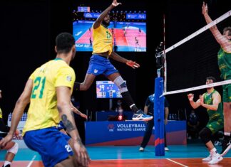 Seleção brasileira de vôlei bate fácil Austrália na Liga das Nações Seleção brasileira de vôlei bate fácil Austrália na Liga das Nações
