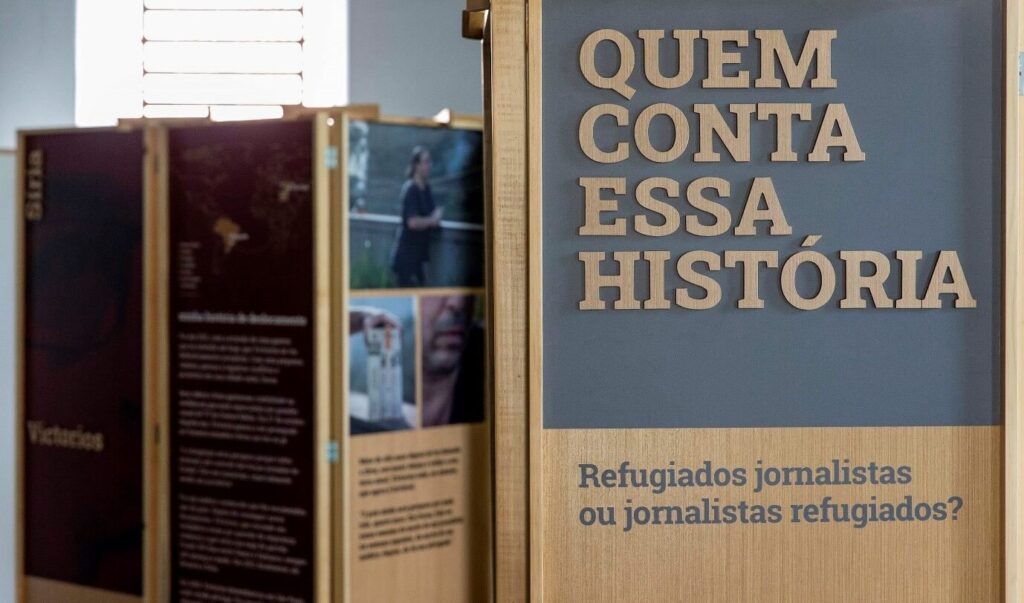 Jornalistas refugiados são tema de exposição no Memorial da América Latina