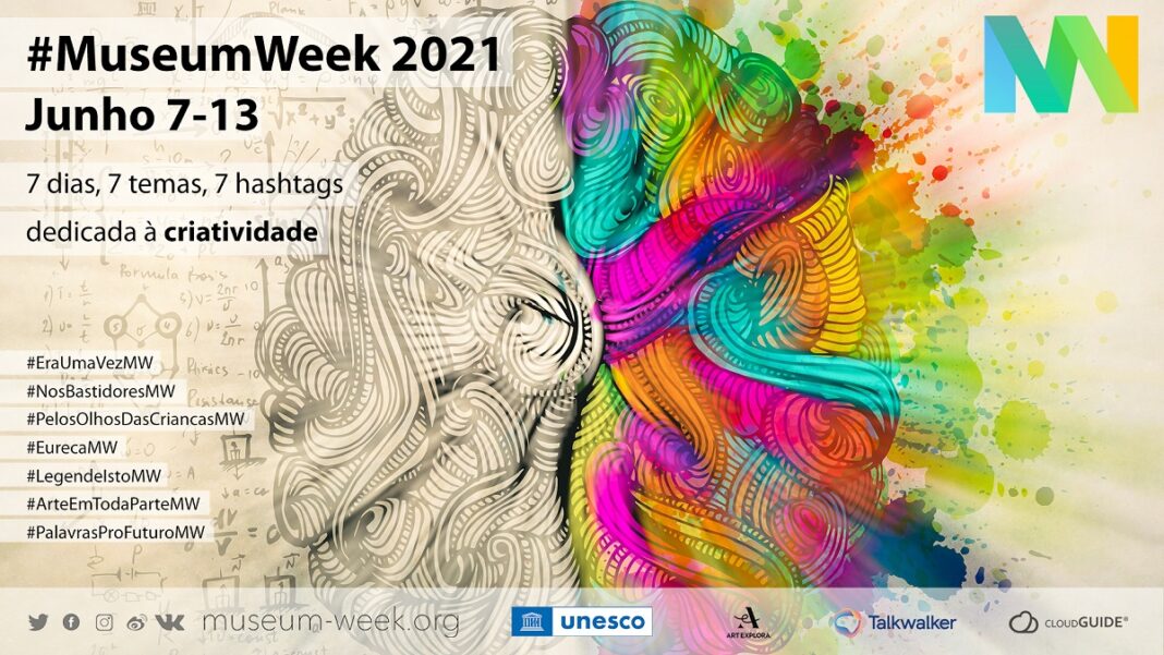 Instituições culturais participam da #MuseumWeek2021