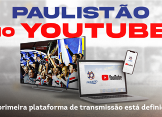 YouTube vai transmitir o Paulistão a partir de 2022 YouTube vai transmitir o Paulistão a partir de 2022