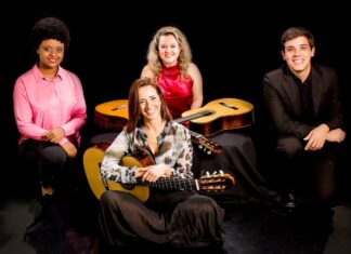 Quarteto Abayomi faz a trilha sonora desta terça no Sesc em Casa Quarteto Abayomi faz a trilha sonora desta terça no Sesc em Casa