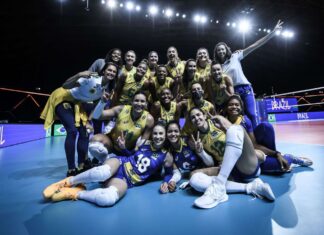 Seleção feminina garante vice-liderança na Liga das Nações de Vôlei Seleção feminina garante vice-liderança na Liga das Nações de Vôlei