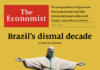 The Economist: capa mostra estátua do Cristo Redentor com oxigênio no nariz The Economist: capa mostra estátua do Cristo Redentor com oxigênio no nariz