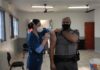 Profissionais da segurança pública recebem a 2ª dose da vacina da Covid em Rio Claro Profissionais da segurança pública recebem a 2ª dose da vacina da Covid em Rio Claro