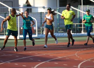 Atletismo chega ao Japão e realiza primeiro treino em Saitama Atletismo chega ao Japão e realiza primeiro treino em Saitama