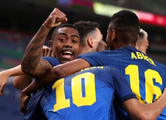 Brasil encara o Egito nas quartas de final do futebol masculino Brasil encara o Egito nas quartas de final do futebol masculino