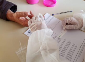 Cras Novo Wenzel realiza testes rápidos de Covid-19 Cras Novo Wenzel realiza testes rápidos de Covid-19