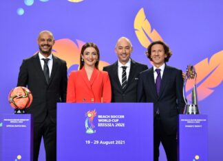 Sorteio define grupos da Copa do Mundo de Beach Soccer de 2021 Sorteio define grupos da Copa do Mundo de Beach Soccer de 2021