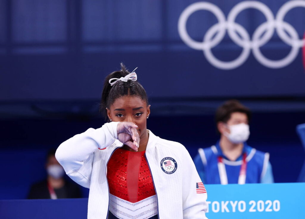 Simone Biles desiste de competição individual geral nas Olimpíadas de Tóquio