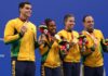 Natação brasileira leva mais um bronze em Tóquio Natação brasileira leva mais um bronze em Tóquio