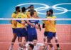 Brasil enfrenta o Japão nas quartas de final do vôlei de quadra Brasil enfrenta o Japão nas quartas de final do vôlei de quadra