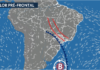 Frente fria derruba temperatura e traz chuvas a partir de quarta; SP pode ter recorde de calor antes da queda Frente fria derruba temperatura e traz chuvas a partir de quarta