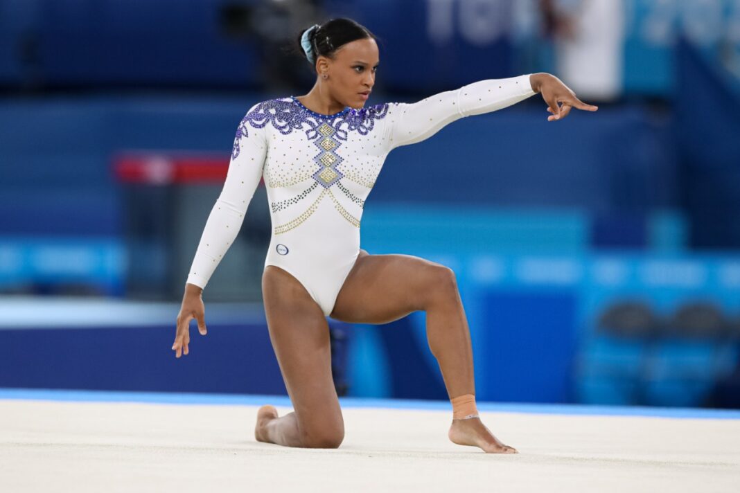 Rebeca Andrade participa do campeonato brasileiro de ginástica