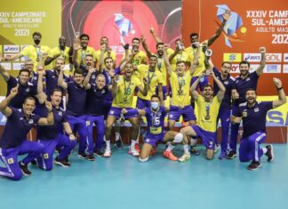 Brasil vence Argentina e conquista o 33º título Sul-Americano de vôlei Brasil vence Argentina e conquista o 33º título Sul-Americano de vôlei